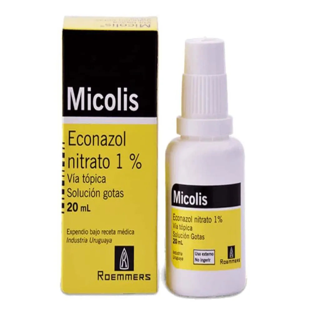 Micolis 1% Solución gotas vía tópica