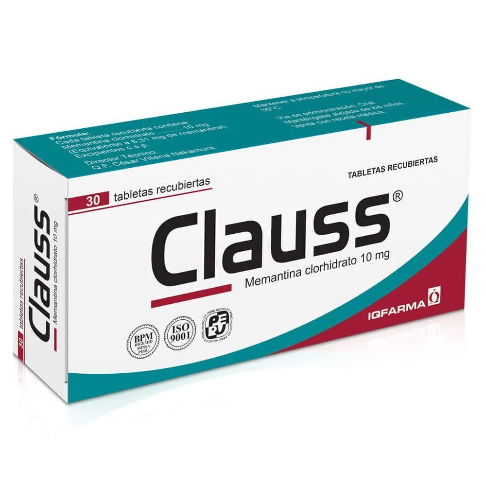 Clauss 10mg Tableta Recubierta
