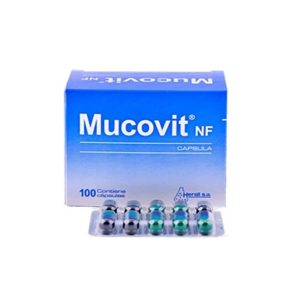 Mucovit-nf x 100 cap