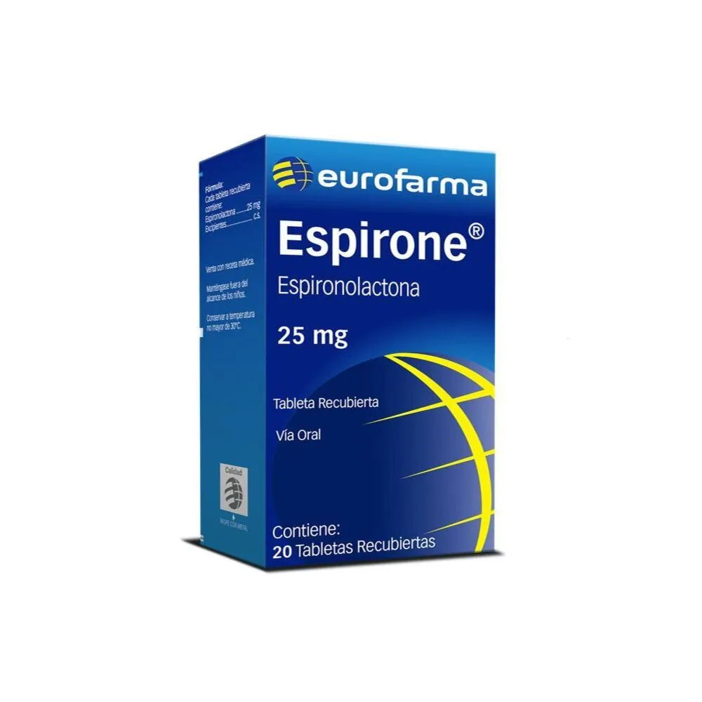Espirone 25 mg Tabletas Recubiertas