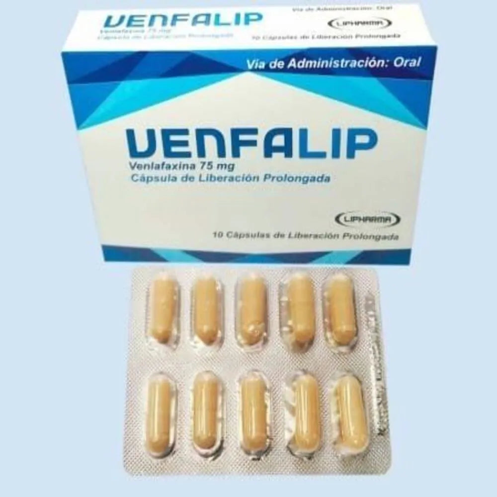 Venfalip Venfalaxina 75 mg x 10 unid