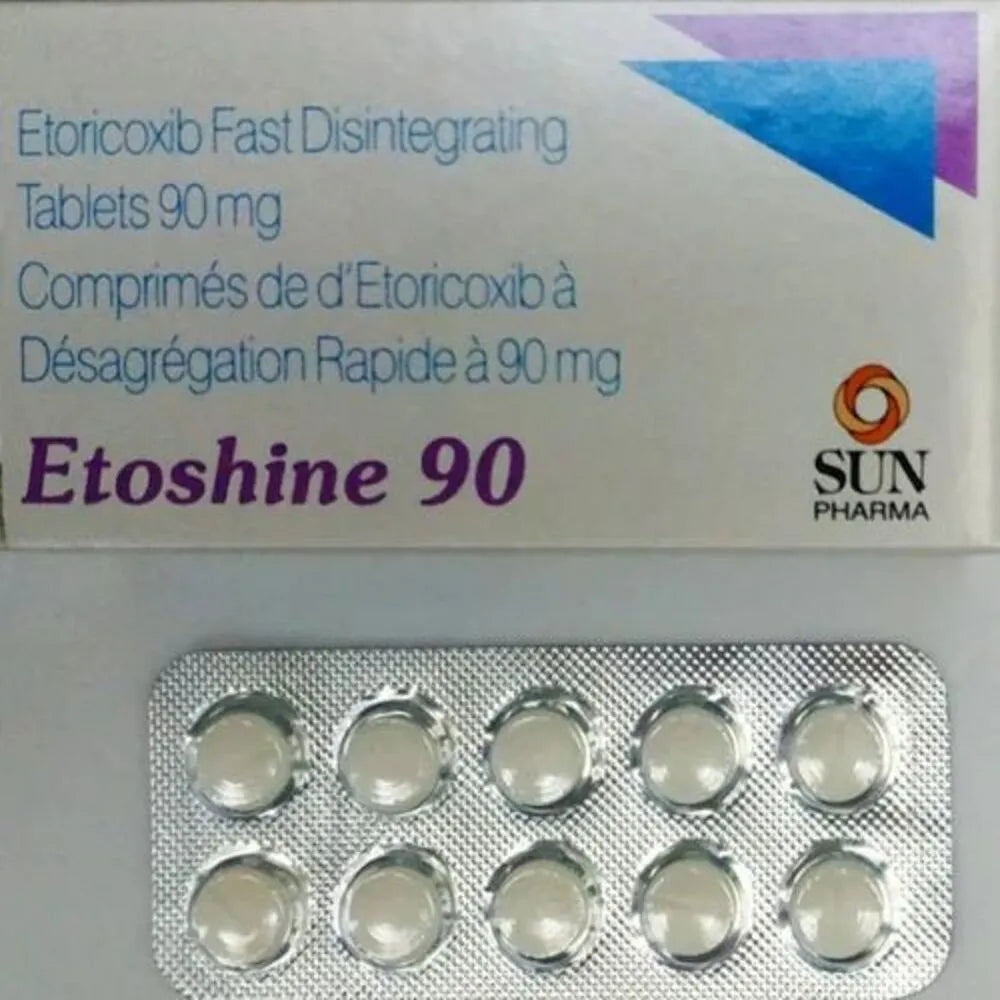 Etoshine 90 mg Tableta Recubierta