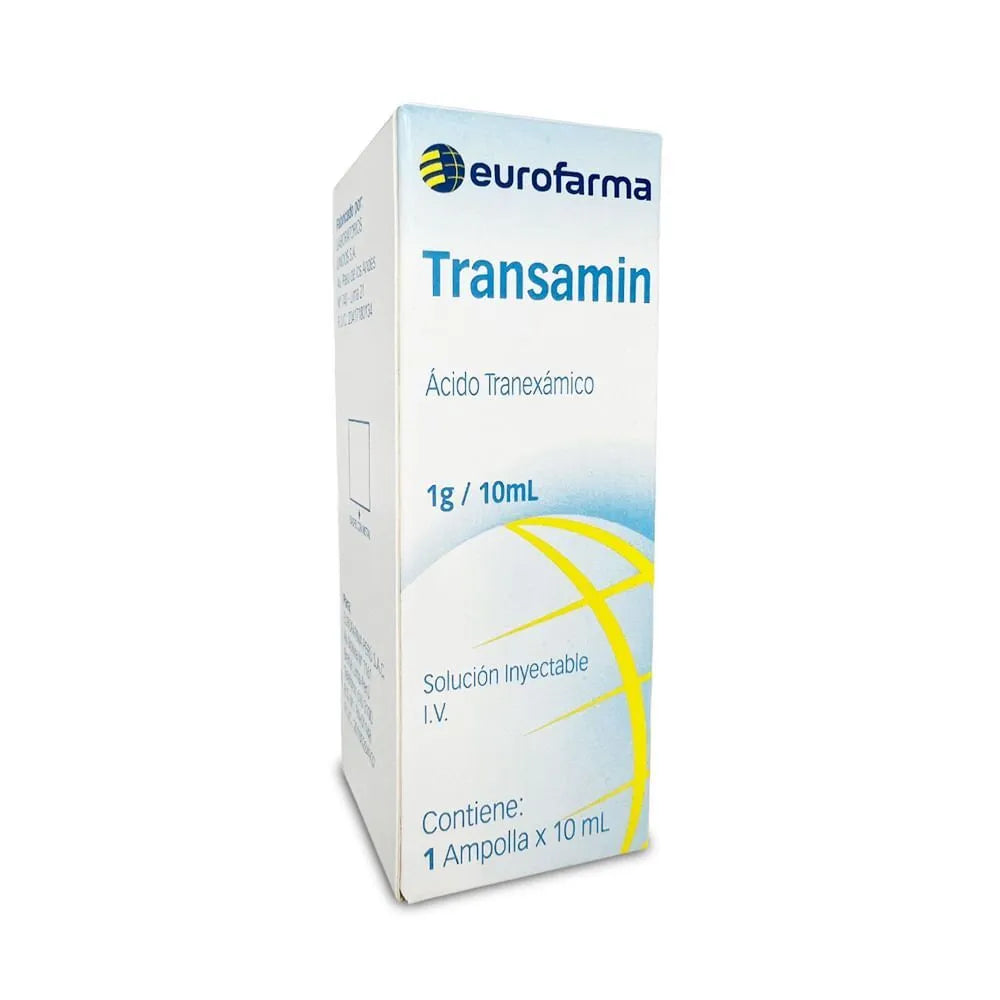 Transamin 1 G/10 Ml Solución Inyectable - Ampolla 10 ml