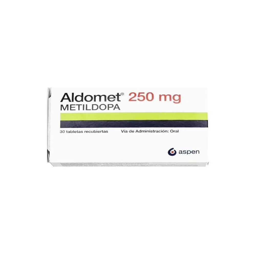 Aldomet 250 mg Tabletas