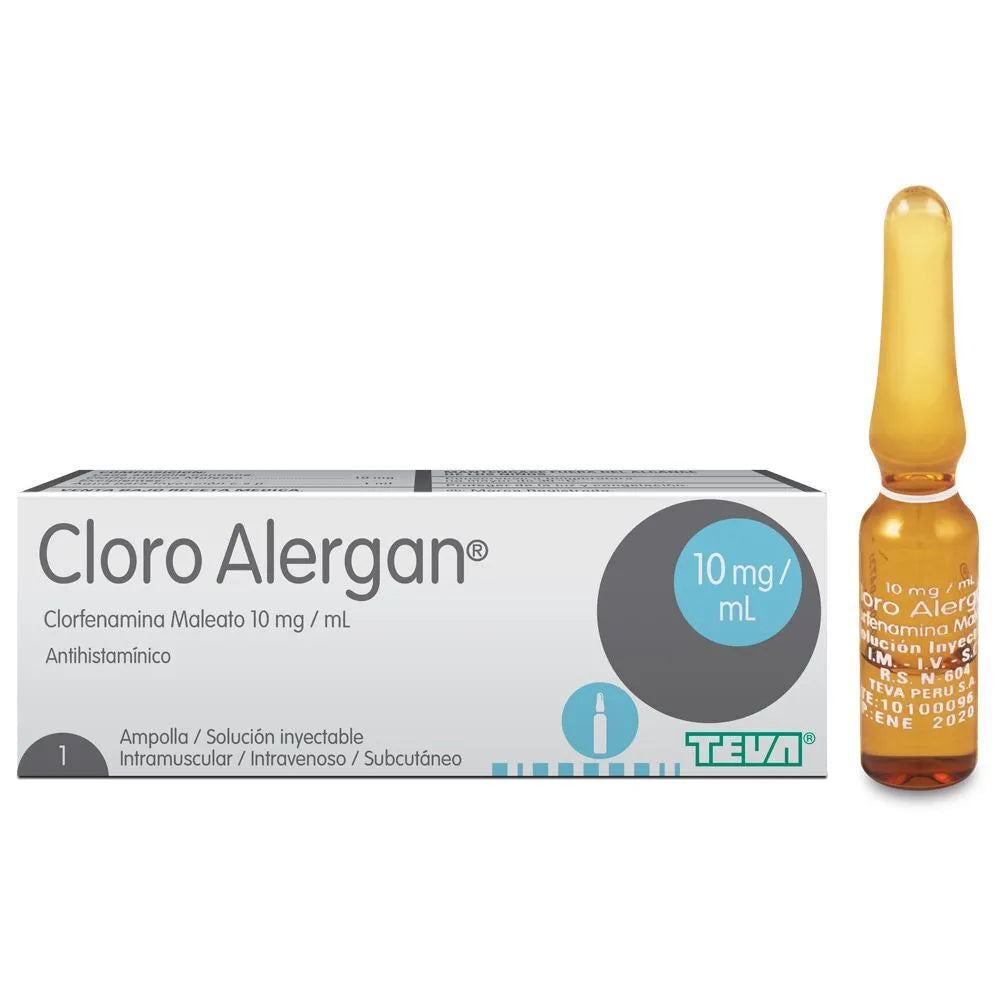 Cloro - Alergan 10 mg/mL x 1 Amp