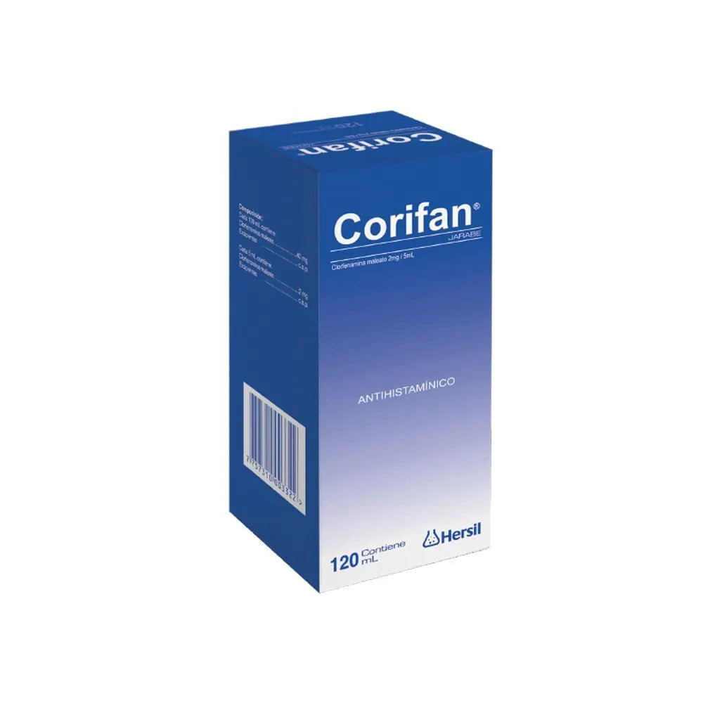 Corifan 2 mg/5 ml Jarabe
