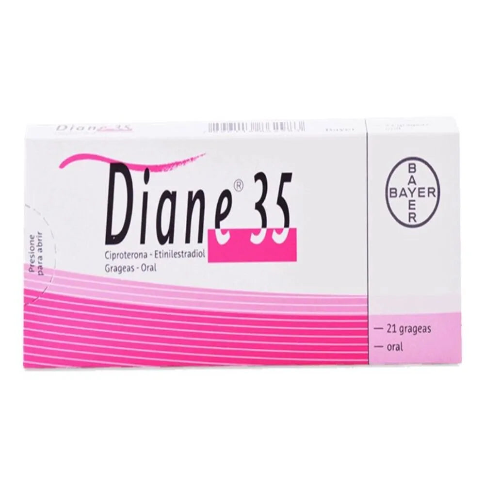 Diane 35 Grageas - Caja 21 und