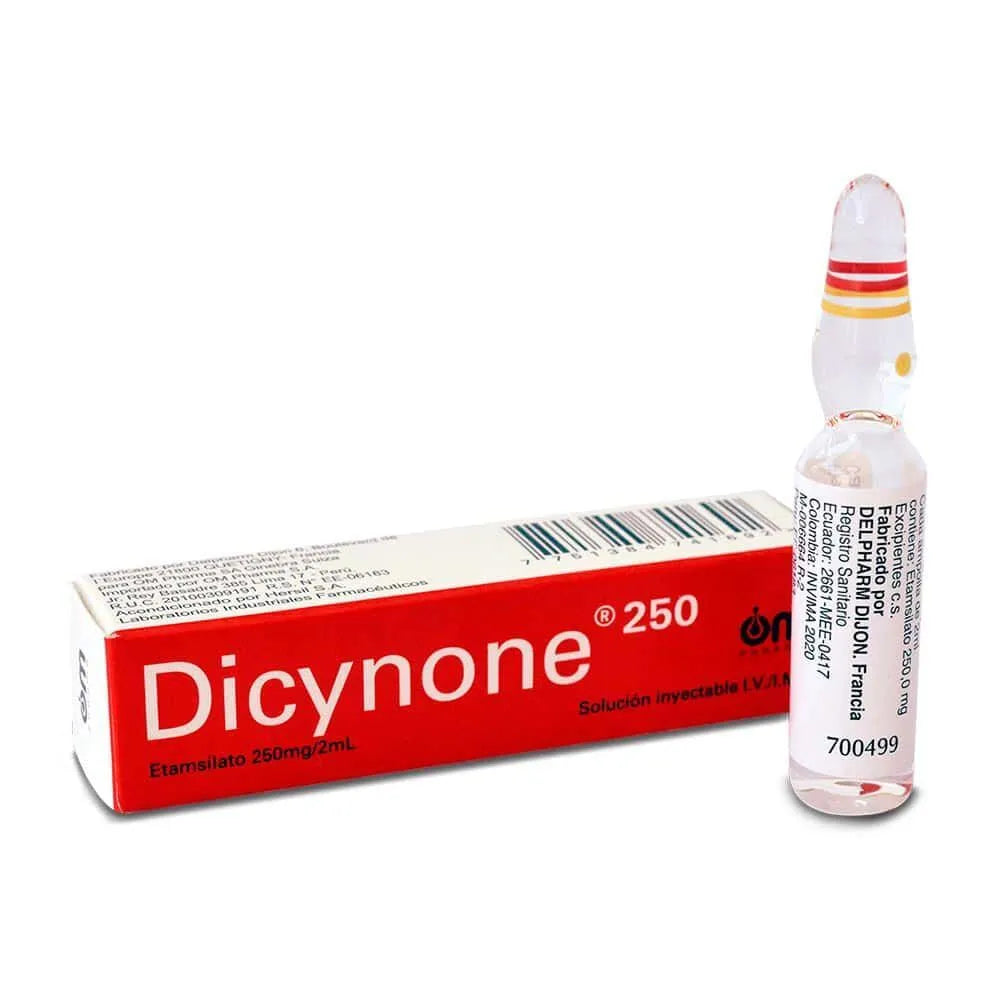 Dicynone 250 Mg/2 ml Solución Inyectable x 1 Un