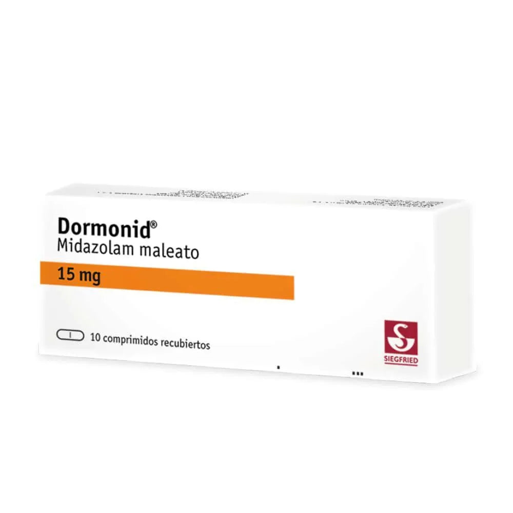 Dormonid 15mg x 10 Comprimido Recubierto