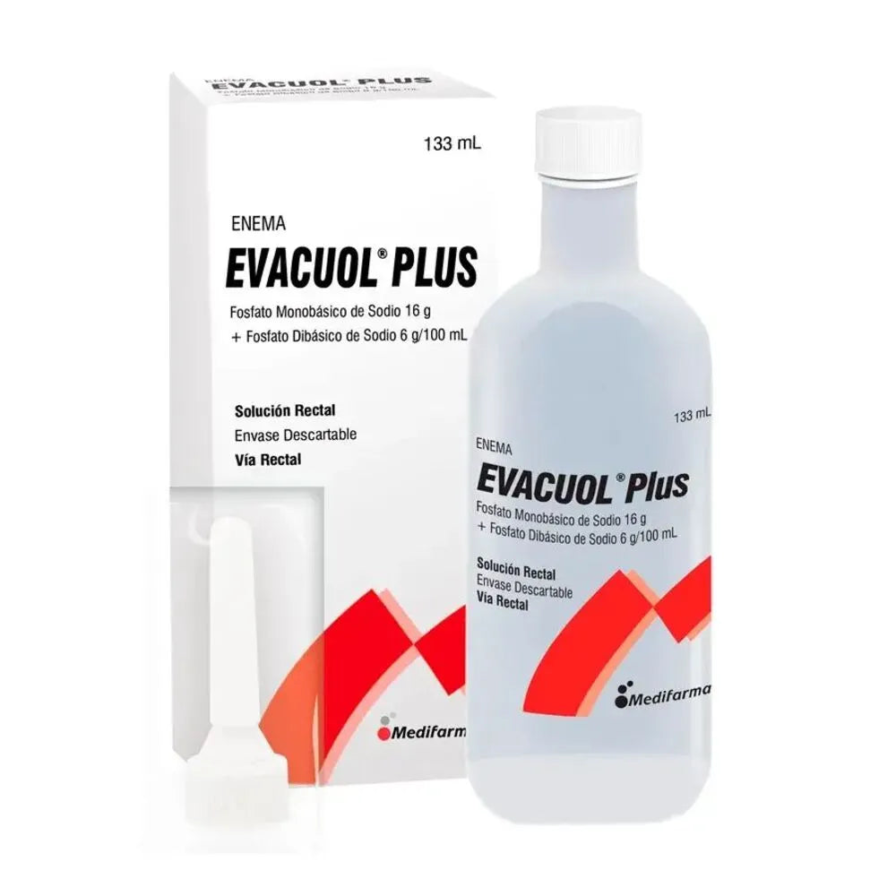 Evacuol Plus Solución Rectal – Frasco 133 ML