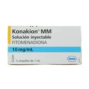 Konakion MM 10mg/mL Fitomenadiona 5 Ampollas Inyectables