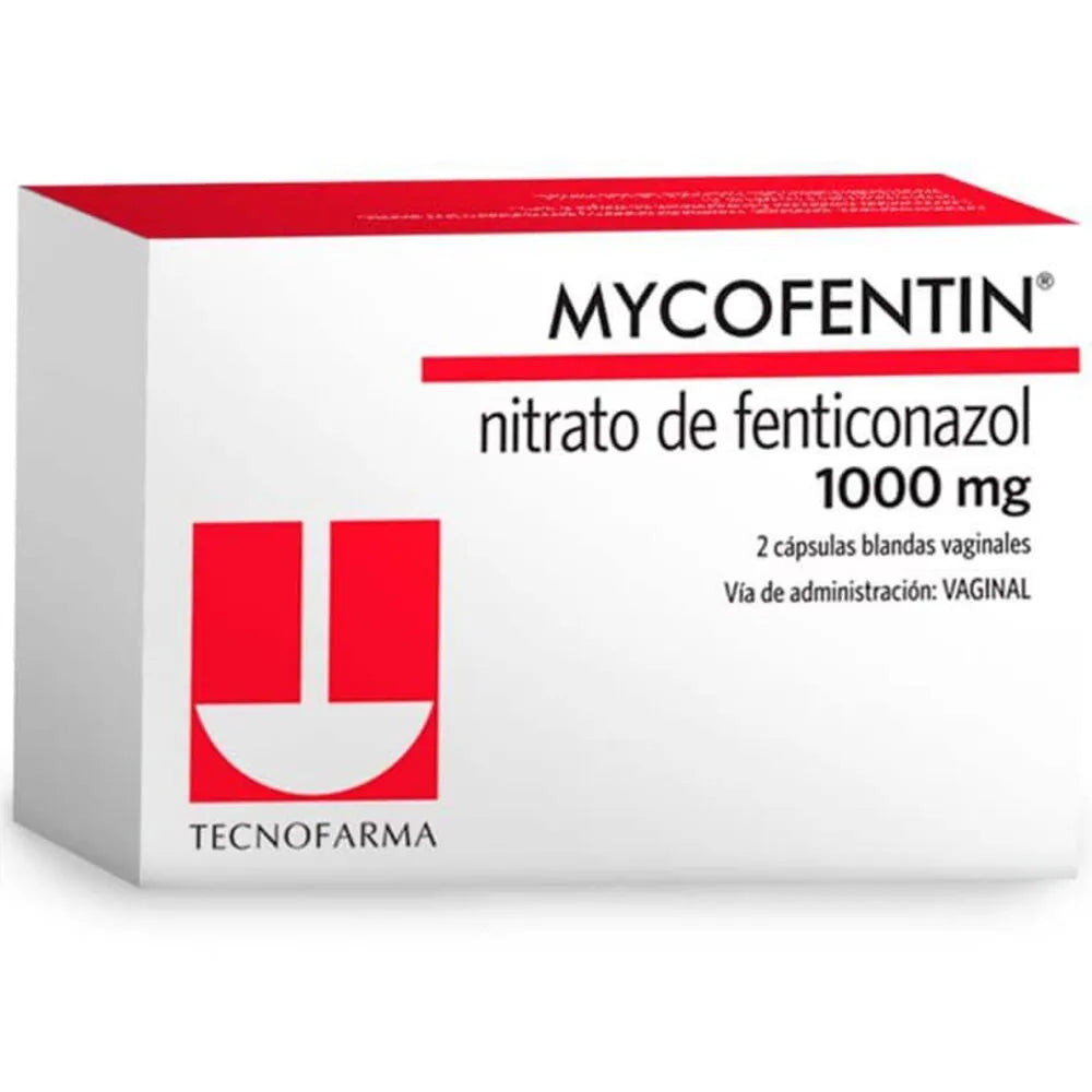Mycofentin 1000 mg 2 Cápsulas Vaginales