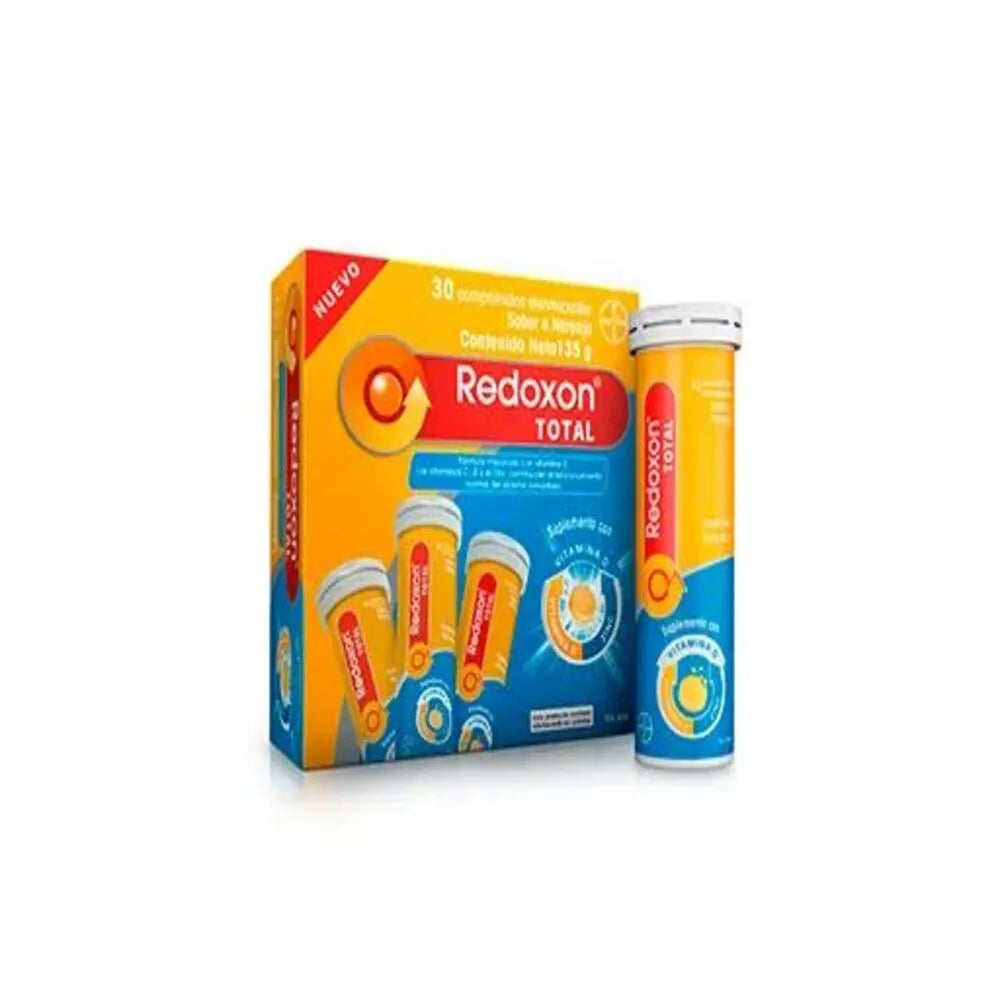 Redoxon Total Comprimidos Efervescentes - Caja 30 und
