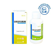 Urofurin 25mg/5ml Suspension Oral – Frasco 120 Ml