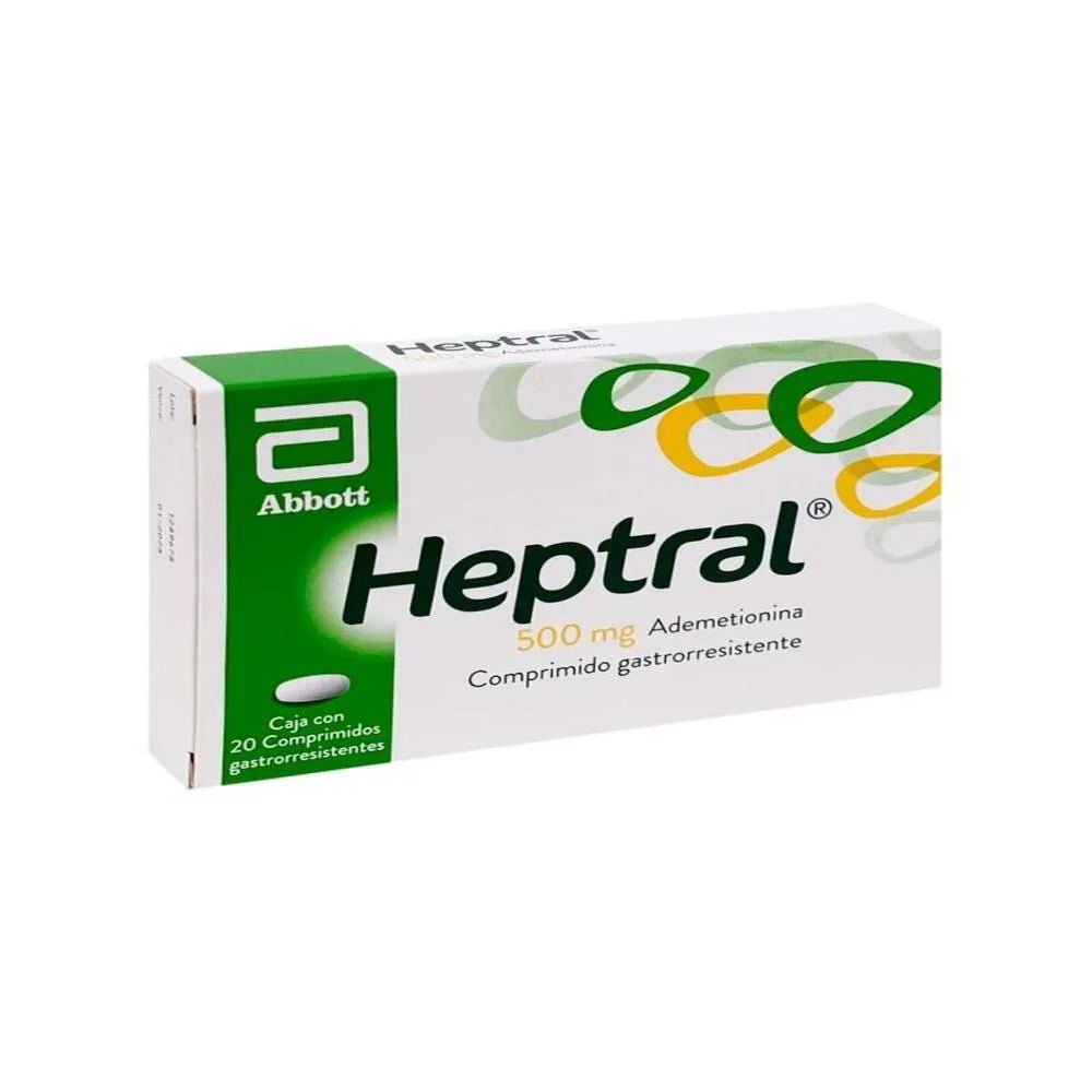 Heptral 500 Mg Comprimidos Gastrorresistente
