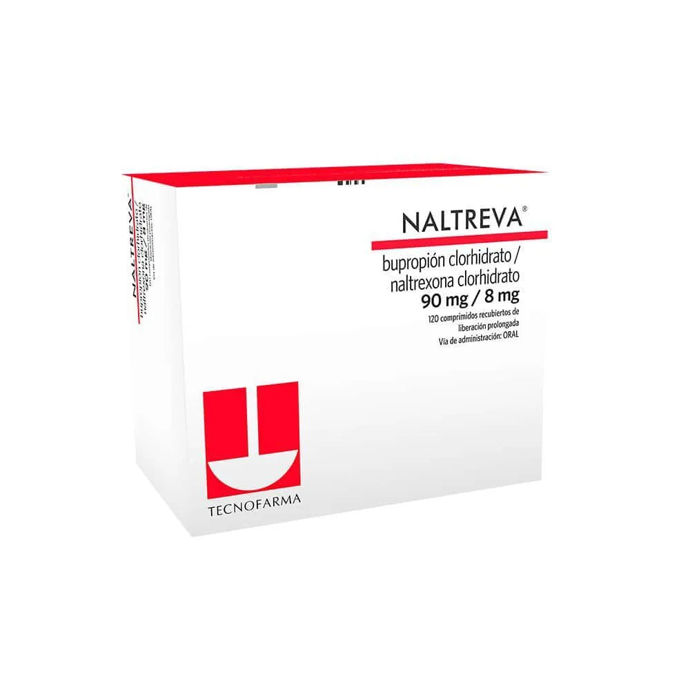Naltreva 8MG + 90MG Comprimido Recubierto De Liberación Prolongada