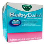 Vick BabyBalm Bálsamo para Bebé – Lata 12 G x 6UN