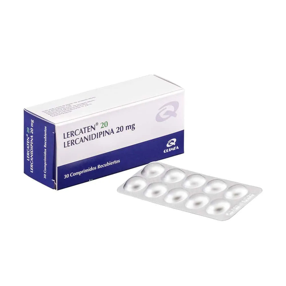 Lercaten 20mg Coprimidos Recubiertos
