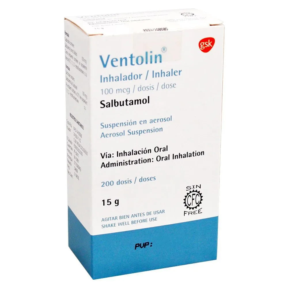 Ventolin Inh x 200 Dosis