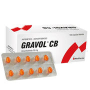 Gravol CB 50Mg - Caja 100 Cápsulas