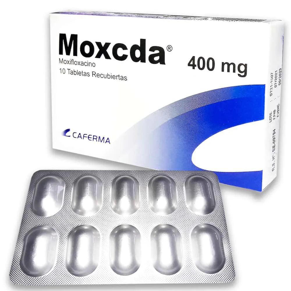 Moxcda 400mg Tableta Recubierta Caja 10 und