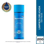 Gel Facial Bepanthen Derma Limpieza Delicada x 200 ml