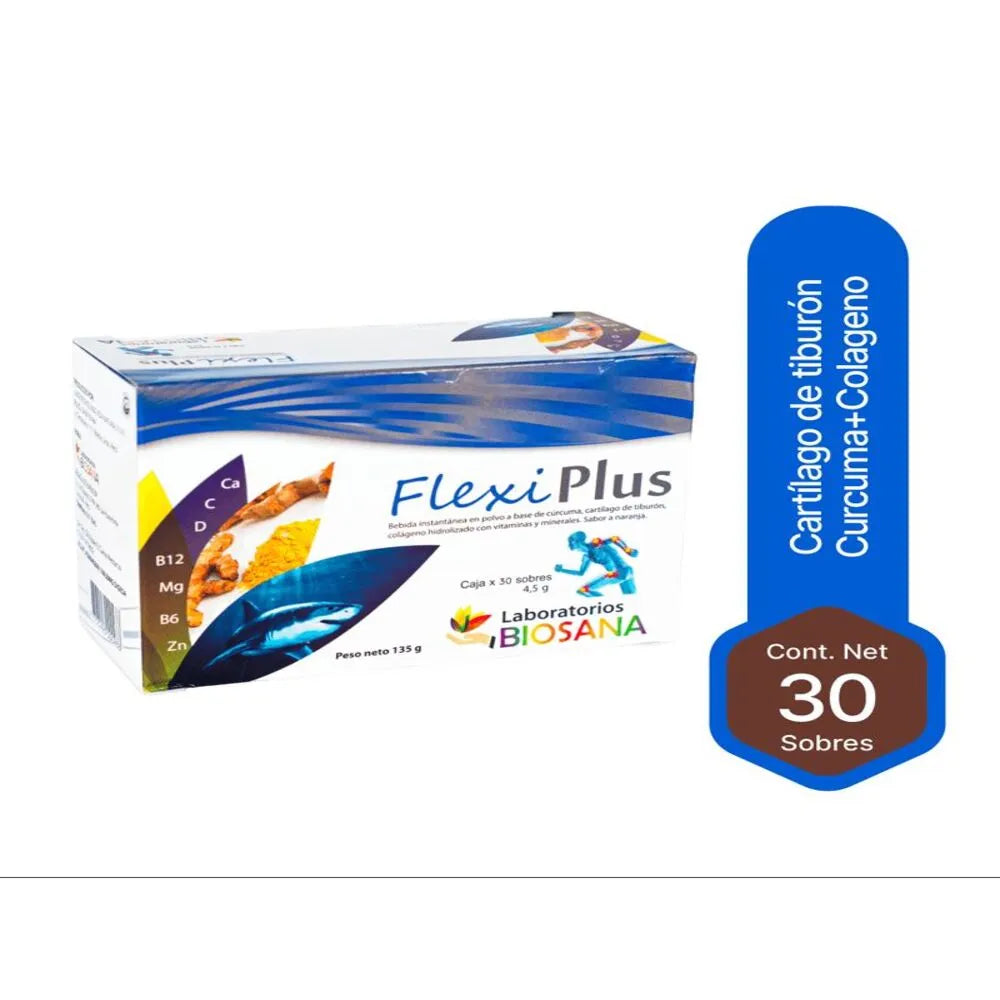 Flexi Plus Sabor Naranja Sobres Caja 30 und