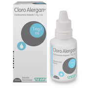 Cloro-Alergan 1 mg/mL x 20 mL Gotas