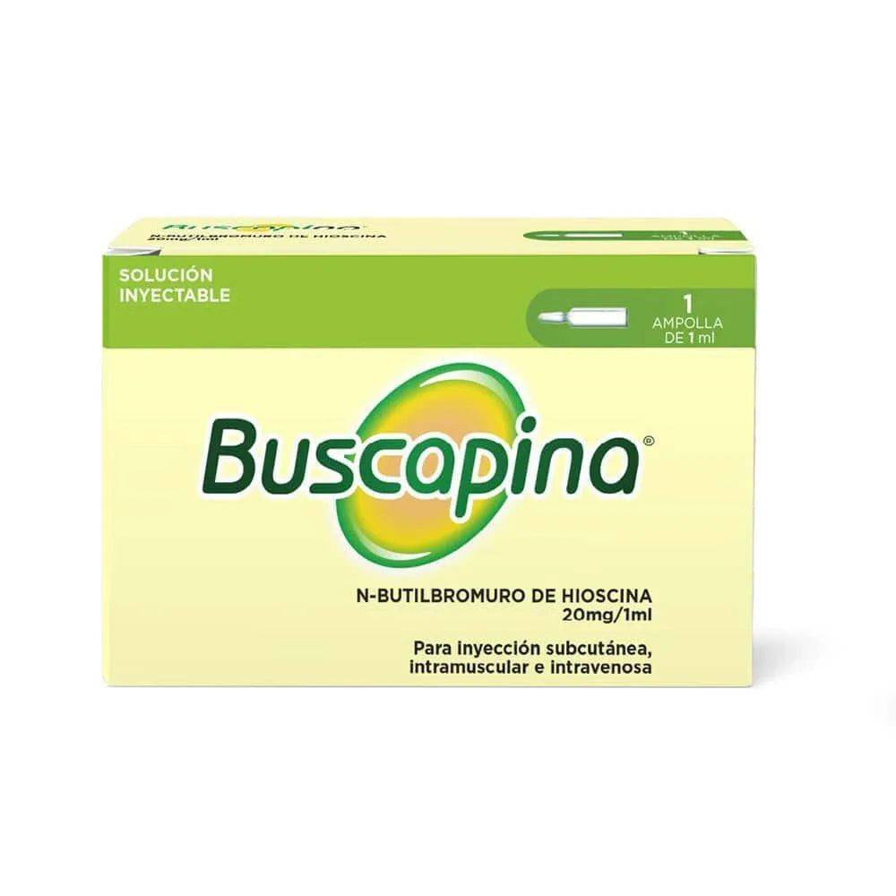 Buscapina 20 mg/ml Solución Inyectable - Caja 1 UN