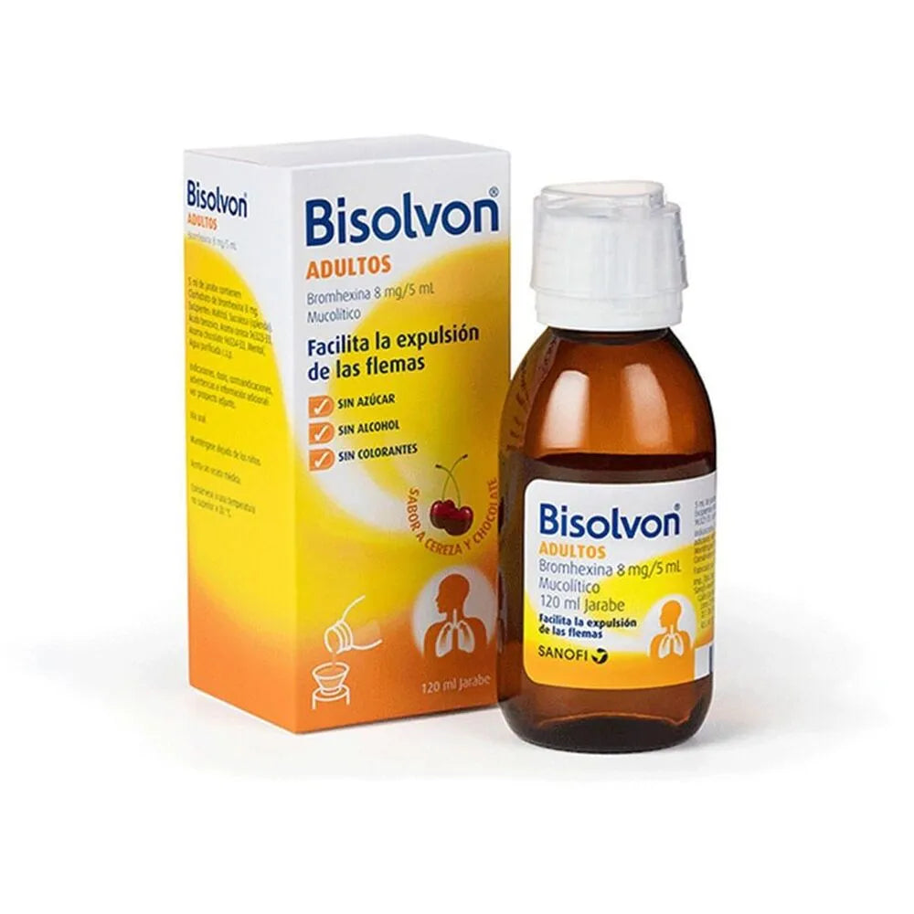 Bisolvon Adultos 8 mg/5 ml Jarabe