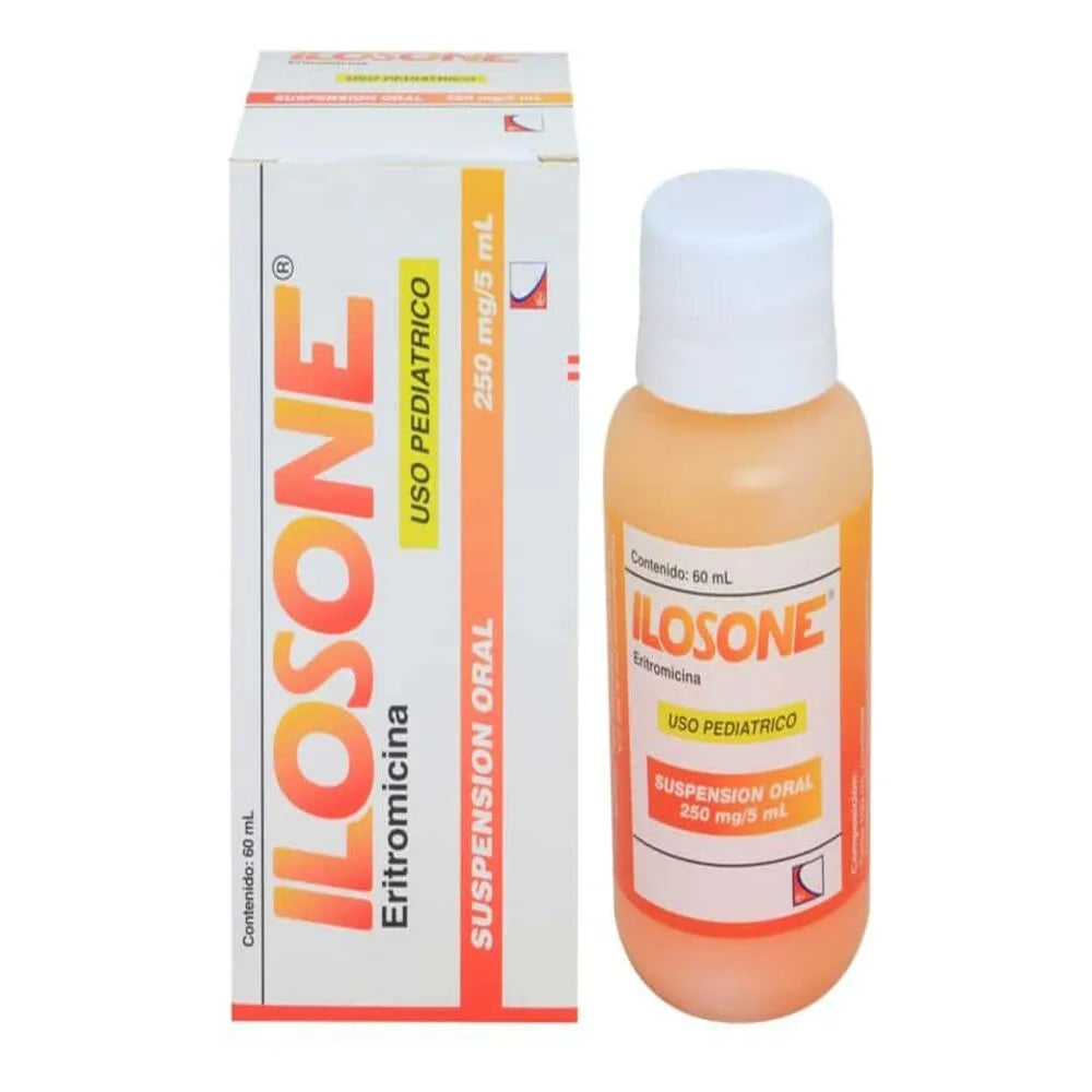 Ilosone 250 Mg/5 Ml Suspensión Oral