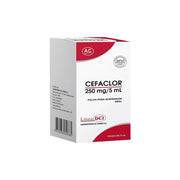 Cefaclor 250 mg AC Polvo para Suspensión Oral Frasco 75 ml