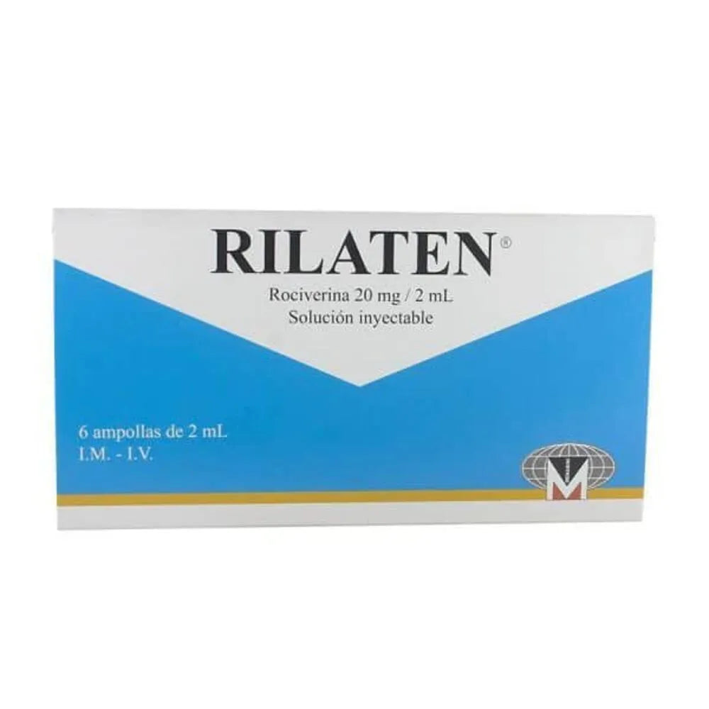 Rilaten 20 Mg x 6 Ampollas