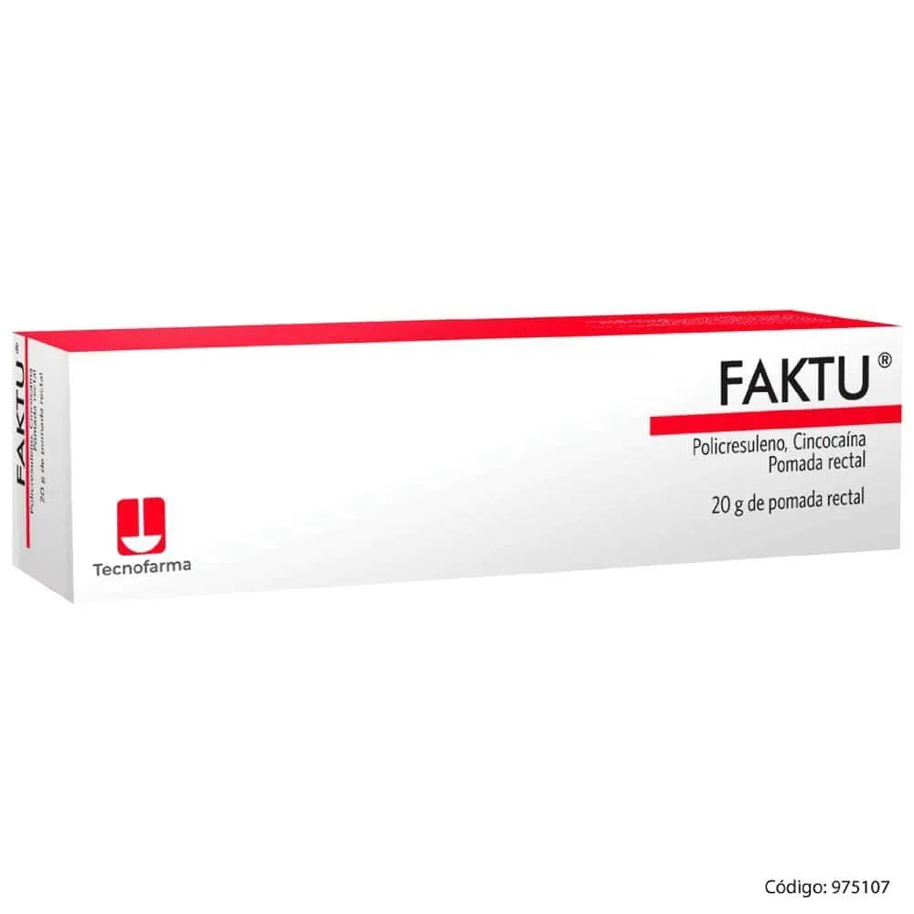 Faktu 5g - 1g Pomada Rectal