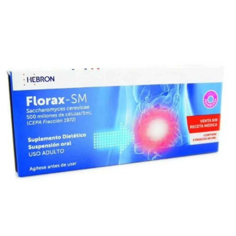 Florax Sm Adulto Ampolla Bebible - Caja 5 un