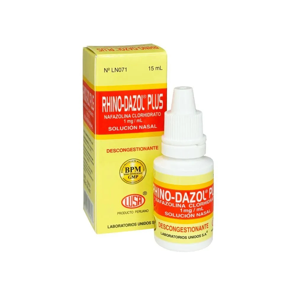 Rhino Dazol Plus 1 mg/ml Solución Nasal