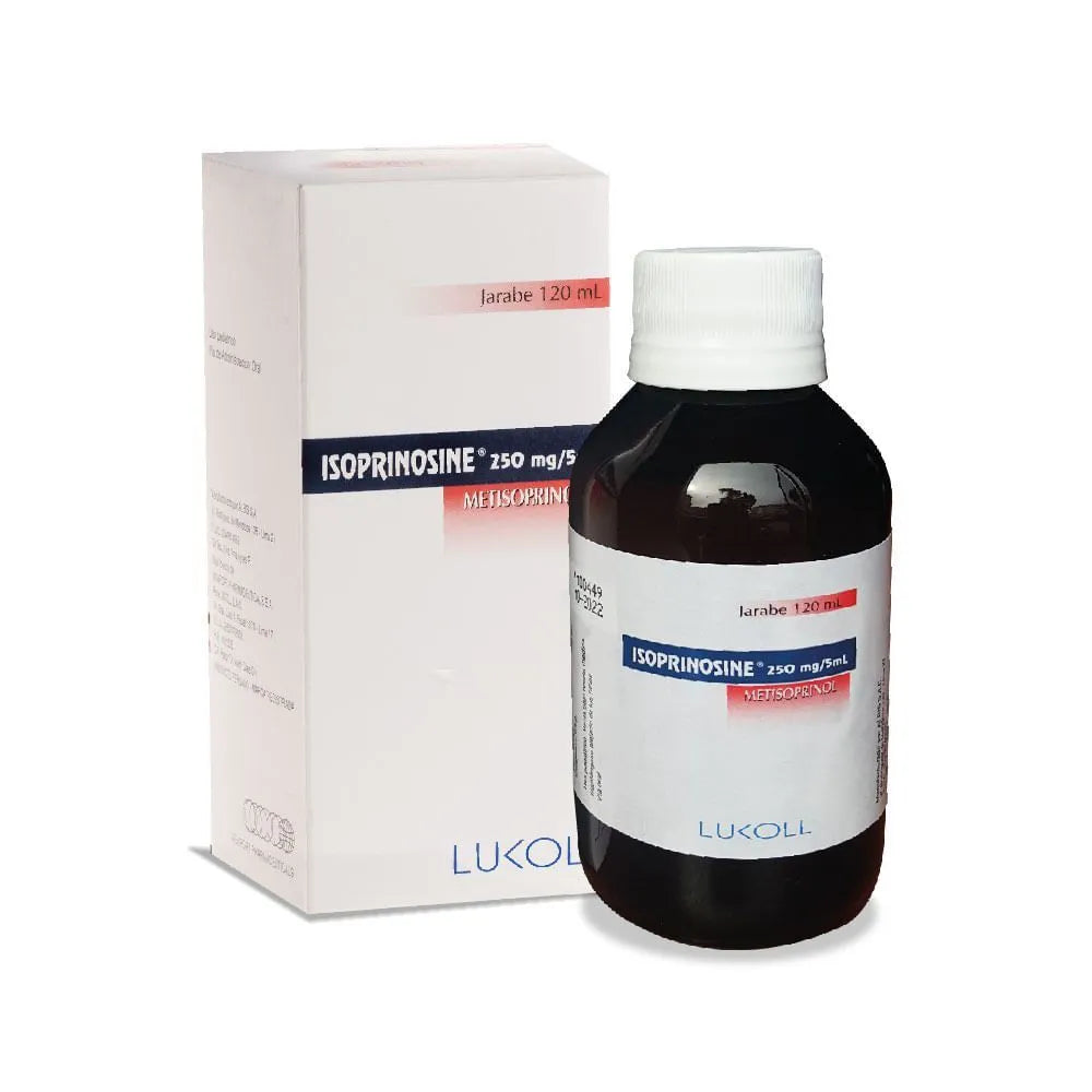 Isoprinosine 250 mg/5 ml Jarabe