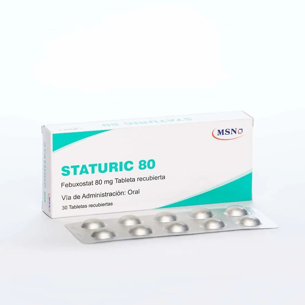 Staturic 80 80mg Tableta recubierta