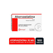 Atorvastatina 10 Mg Tabletas Recubiertas