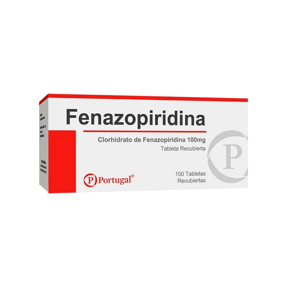 Fenazopiridina 100 Mg Tableta Recubierta