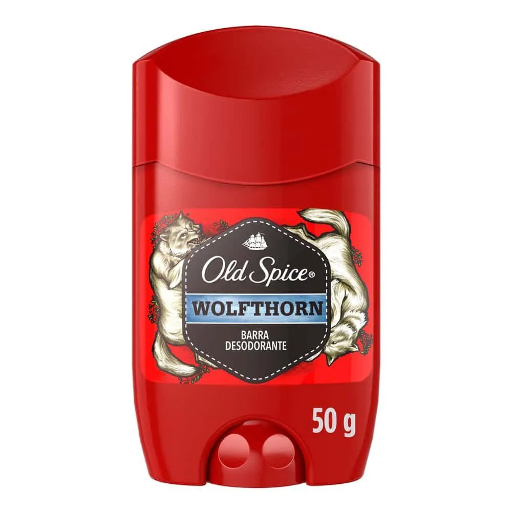 Desodorante En Barra Old Spice Wolfthorn Frasco 50 GR