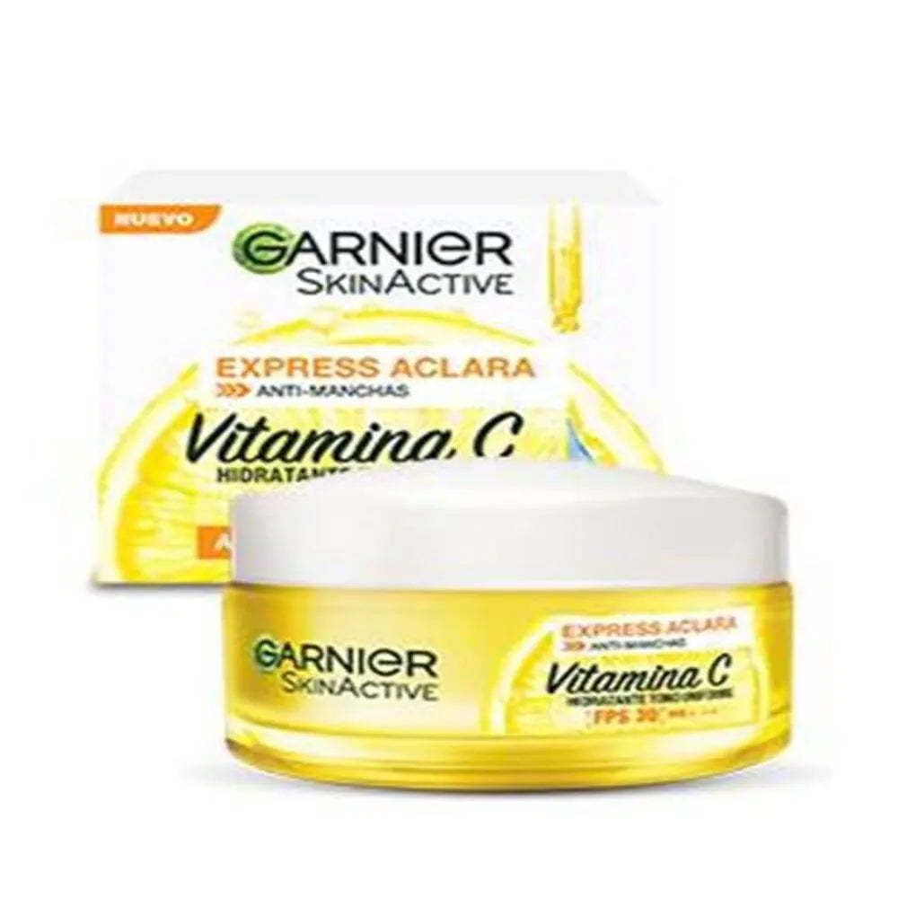Garnier Express Aclara Crema Hidratante Tono Uniforme con Vitamina C