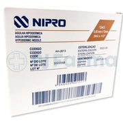 Aguja 26 x 1/2 Nipro Caja x 100 Unid