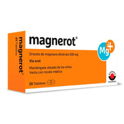 Magnerot 500 mg Tabletas
