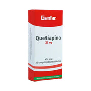 Quetiapina 25 Mg Comprimido