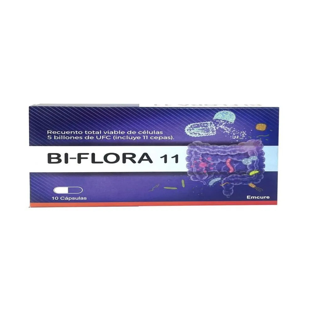 BI-FLORA 11 X 10 CAPS