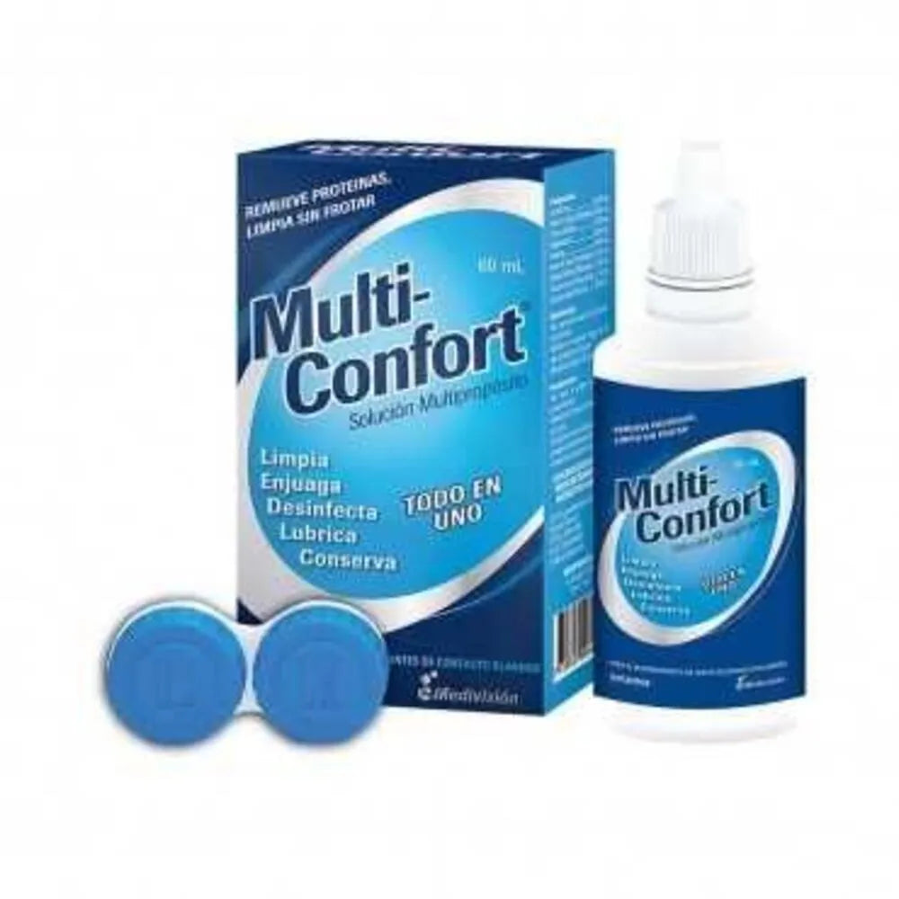 Multi-Confort Solución Multipropósito - Frasco x 60 ml