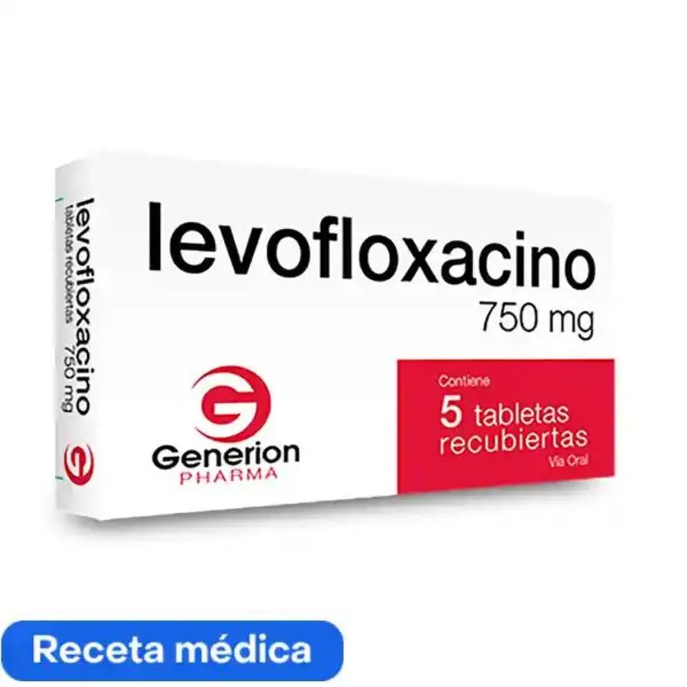 Levofloxacino 750mg x 5Tab