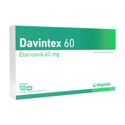 Davintex 60 mg vía oral