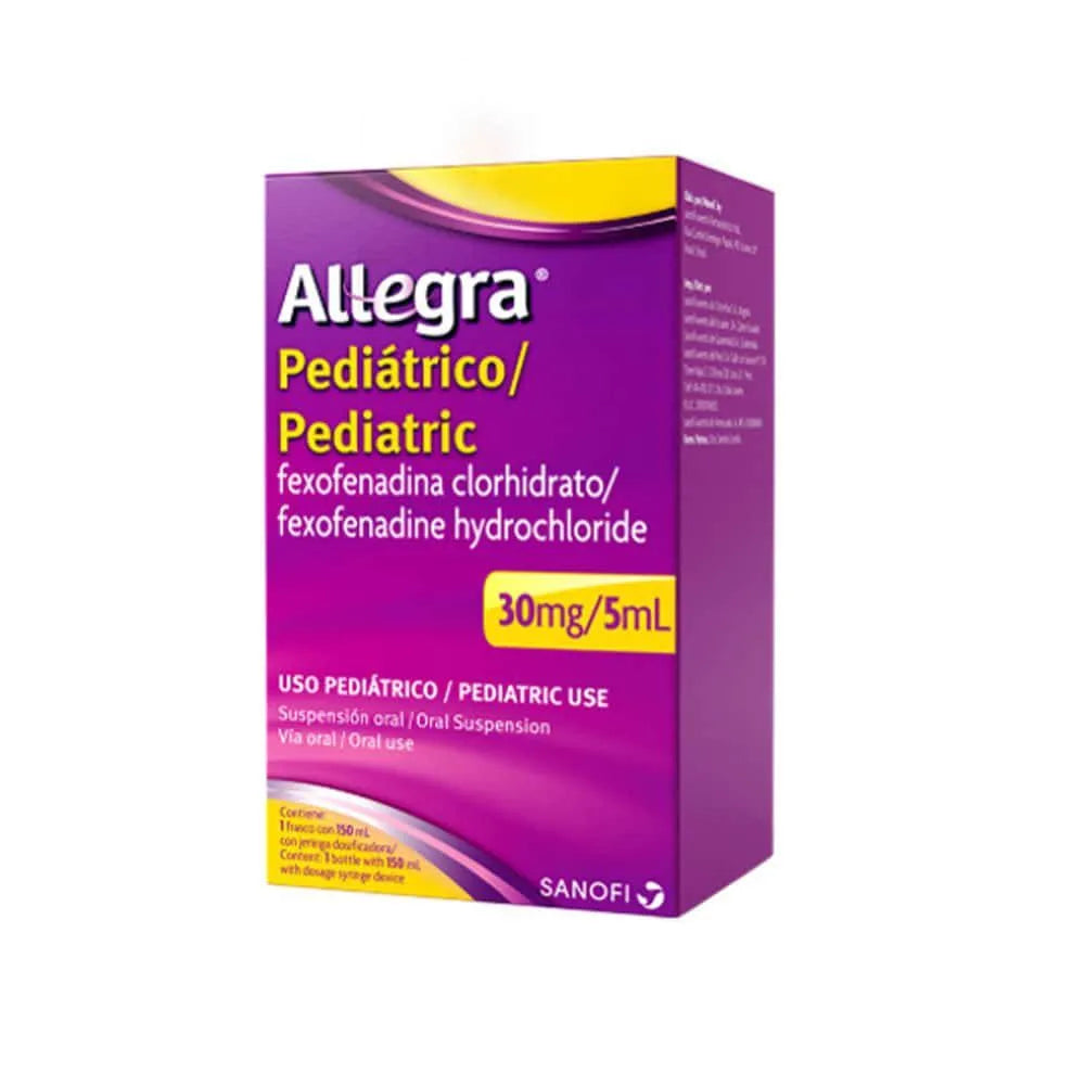 Allegra Pediátrico 30 Mg/5 Ml Suspensión Oral - Frasco 150 ML